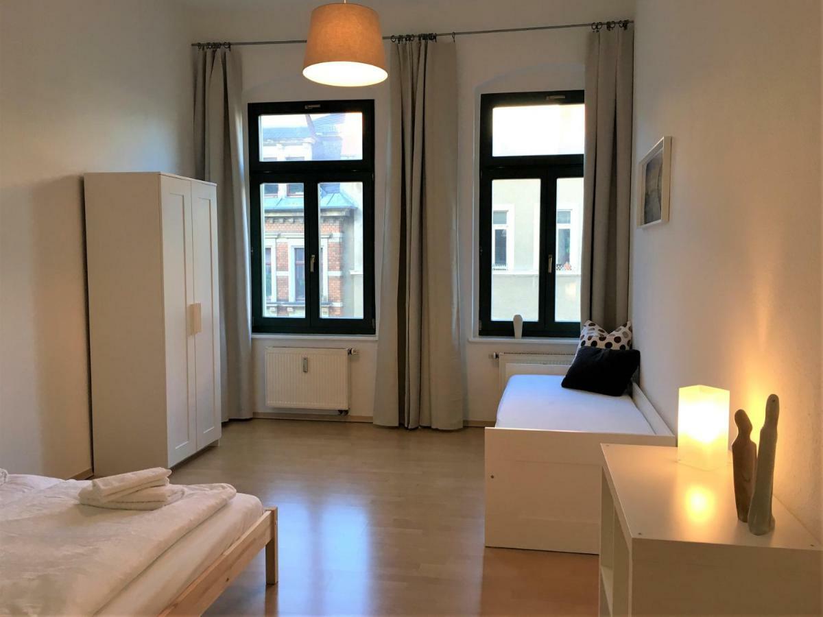 Ruhiges Apartment Am Rande Des Szeneviertels Dresden Exteriör bild