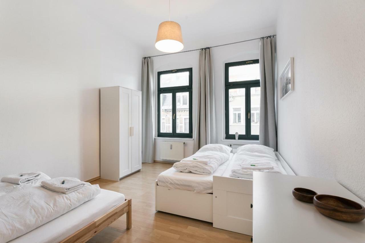 Ruhiges Apartment Am Rande Des Szeneviertels Dresden Exteriör bild